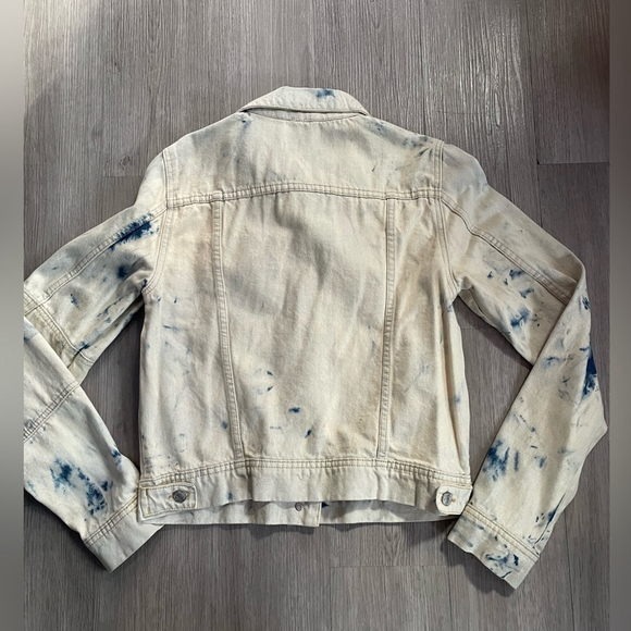 Free People Rumors Denim Jacket – Jones Tie Dye | Size Small - Picture 14 of 16